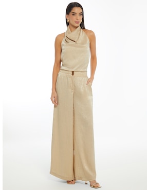 Pantalón relaxed Studio F palazzo para mujer