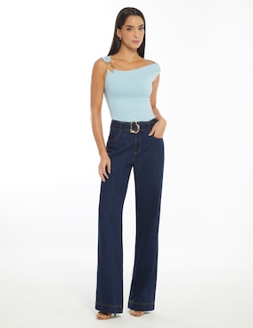 Blusa Studio F Thalia manga cap para mujer