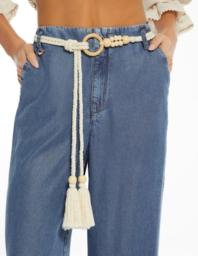 Pantalón relaxed Studio F palazzo para mujer