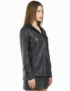 Camisa Roman Fashion manga larga para mujer