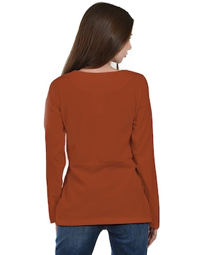Blusa Roman Fashion manga larga para mujer