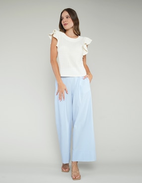 Blusa Parallel manga corta para mujer
