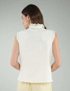 Blusa Parallel sin manga para mujer