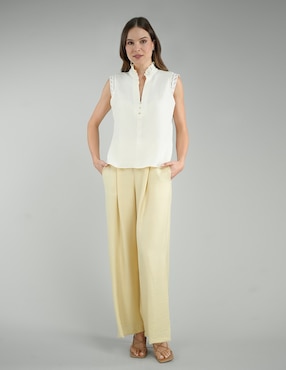 Blusa Parallel sin manga para mujer