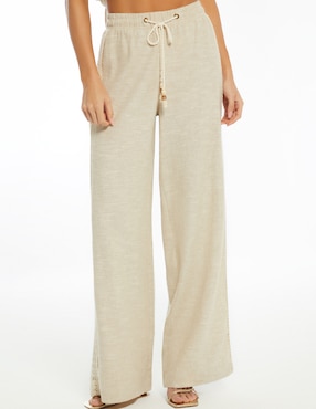 Pantalón relaxed Studio F palazzo para mujer