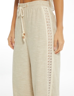 Pantalón relaxed Studio F palazzo para mujer