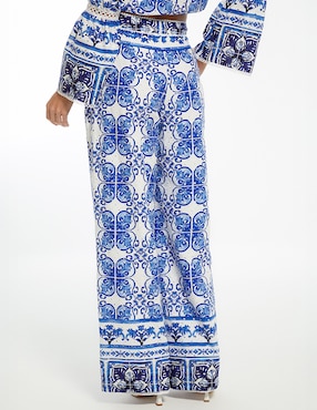 Pantalón relaxed Studio F palazzo para mujer