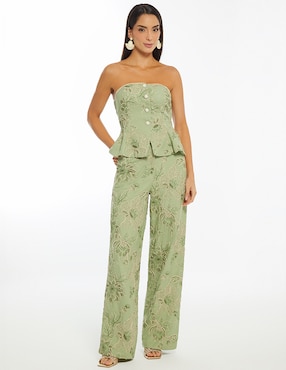 Pantalón relaxed Studio F palazzo para mujer