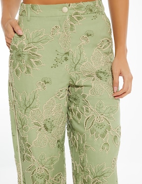 Pantalón relaxed Studio F palazzo para mujer