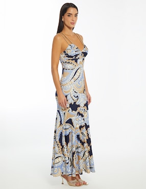 Vestido largo casual Studio F Los Roques Travel para mujer
