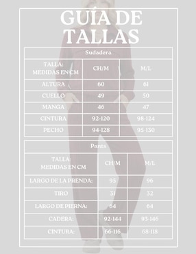 Conjunto pants Malabis para mujer