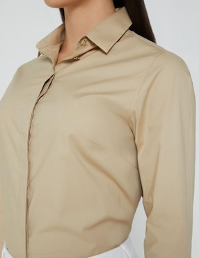 Blusa Studio F manga larga para mujer