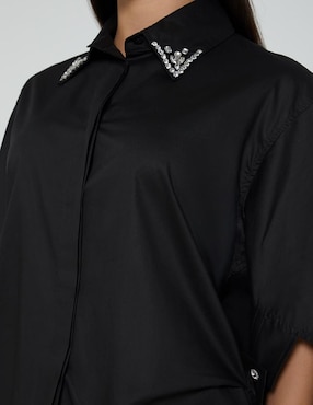 Blusa Studio F manga 3/4 para mujer