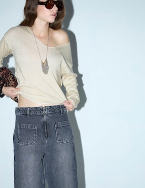 Playera manga larga Renatta&Go para mujer