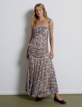 Vestido largo casual Renatta&Go para mujer