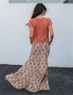 Blusa Renatta&Go manga corta para mujer