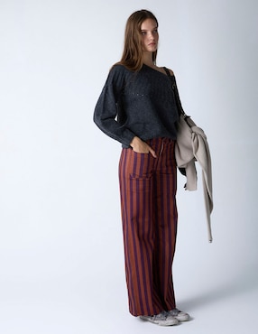 Pantalón Renatta&Go straight para mujer