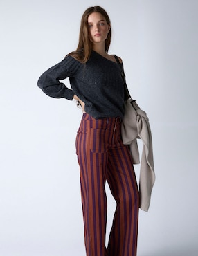 Pantalón Renatta&Go straight para mujer