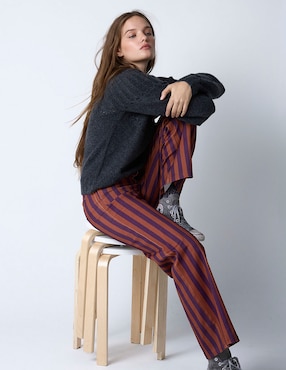 Pantalón Renatta&Go straight para mujer