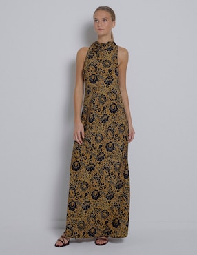 Vestido maxi casual Renatta&Go para mujer