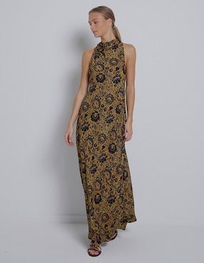 Vestido maxi casual Renatta&Go para mujer