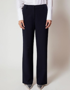 Pantalón Studio F recto para mujer
