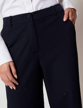 Pantalón Studio F recto para mujer