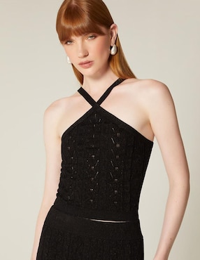 Top Studio F cuello halter