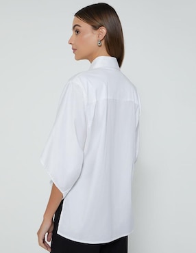 Blusa Studio F manga 3/4 para mujer