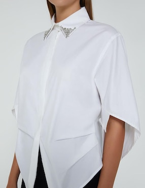 Blusa Studio F manga 3/4 para mujer