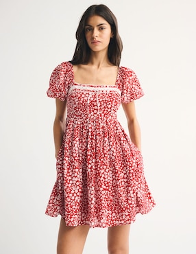 Vestido mini casual Abercrombie & Fitch para mujer