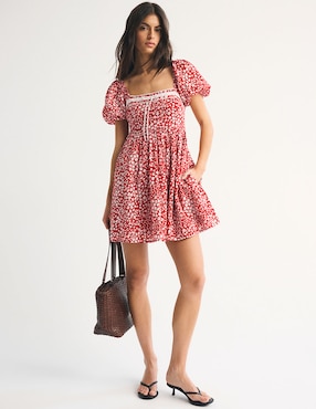 Vestido mini casual Abercrombie & Fitch para mujer
