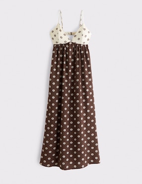 Vestido largo casual Abercrombie & Fitch para mujer