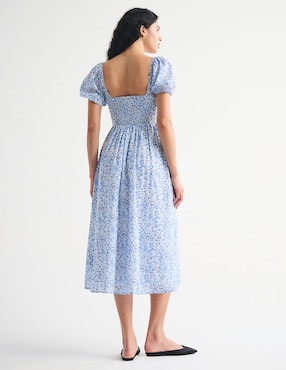 Vestido midi casual Abercrombie & Fitch para mujer