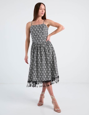 Vestido midi casual Petite Studio para mujer