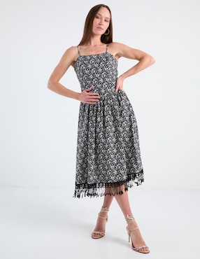 Vestido midi casual Petite Studio para mujer