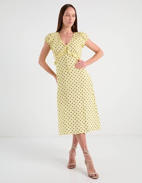 Vestido midi casual Petite Studio para mujer
