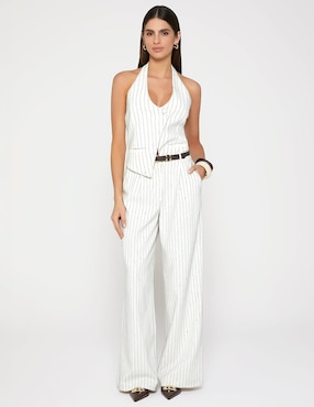 Pantalón relaxed Studio F palazzo para mujer