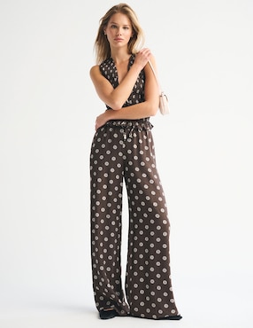 Pantalón Abercrombie & Fitch regular para mujer