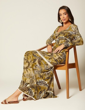 Vestido largo Studio F Terra Amazona México para mujer