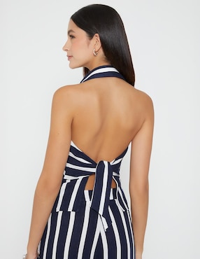 Blusa Studio F Crucero Wally sin manga para mujer