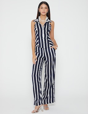Blusa Studio F Crucero Wally sin manga para mujer