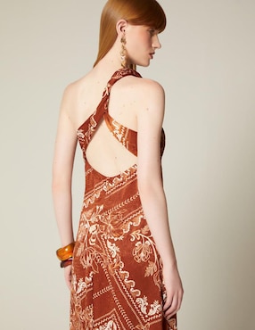 Vestido largo casual Studio F Sonora Bloom México para mujer