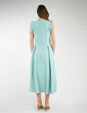 Vestido midi casual Parallel para mujer