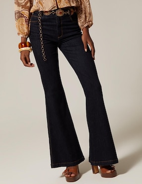 Jeans acampanado Studio F Akora para mujer