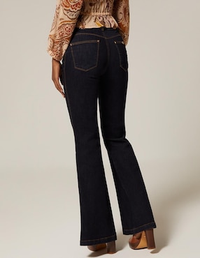 Jeans acampanado Studio F Akora para mujer