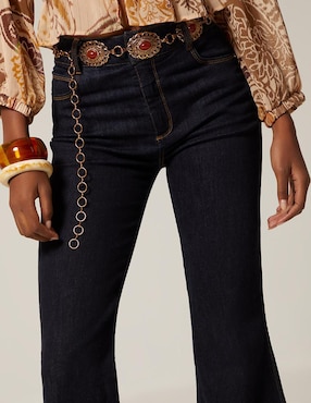 Jeans acampanado Studio F Akora para mujer