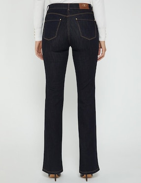 Jeans bota cintura Studio F Akora para mujer