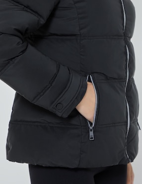 Chamarra capitonada Studio F impermeable para mujer