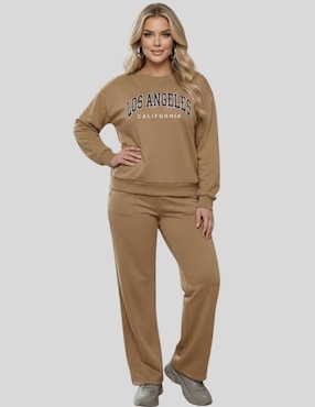 Conjunto pants casual Malabis para mujer